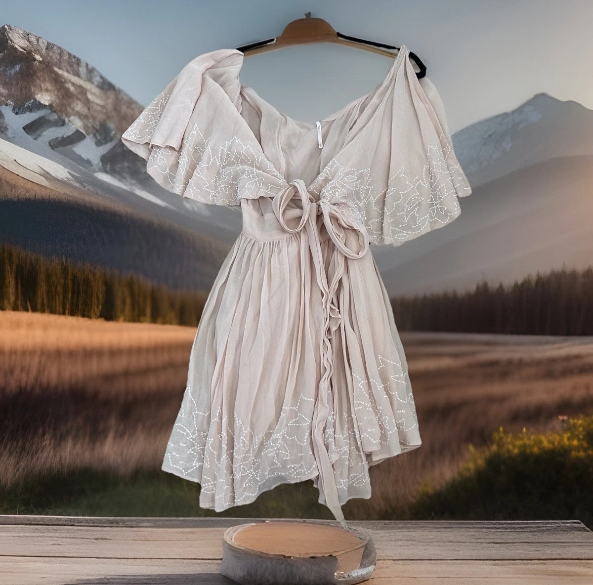 Free People Short Wrap Dresses for sale | eBay