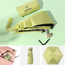 New Umbrella Mini Portable UV Protection Folding Sun Rain Shield Compact Capsul