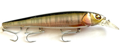 Illex / Jackall Jockie 120 Wobbler, Crankbait, Kunstköder, 12 cm, Floating