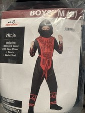 Halloween Costume Boys Ninja Medium 8 New