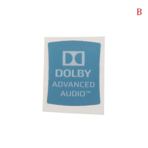 Dolby Surround Sound Labels Laptop Stickers Desktop Decor DIY Stickers - Afbeelding 14 van 15