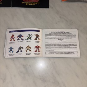 Notice Nintendo NES Megaman 5 Mega Man 5 Tr&egrave;s Bon &Eacute;tat Rare - Version FAH