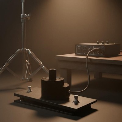 E-Drum Hi-Hat Controller anschlagdynamisch Hi-Hat Pedalsteuerung für Proberaum
