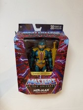 MOTU Masters of The Universe Masterverse Vintage Collection Mer-Man Damage Box