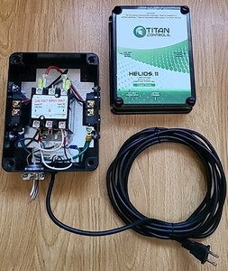 Titan Controls Helios 11 - 4 Light 240v Volt Controller w/ Relay Trigger Cord