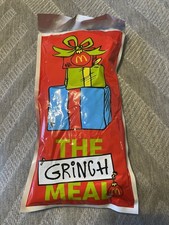 Unopened Mystery Grinch Meal McDonald  s Socks Christmas