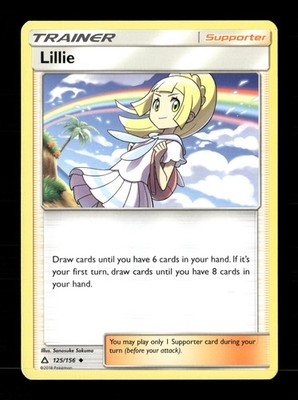 Lillie 125/156 SM - Ultra Prism LP Pokémon TCG