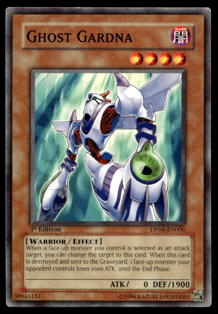 Ghost Gardna - DP08-EN006 - 1st Edition - YuGiOh 