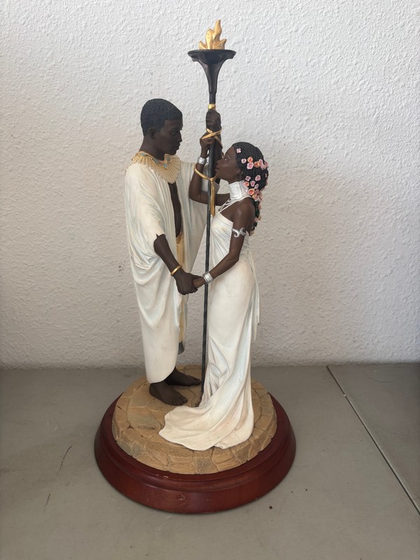 Thomas Blackshear Ebony Visions Statue The Commitment No. 37067 Limited NO BOX