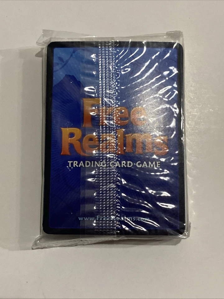 Topps Free Realms TCG Starter Deck CCG Bixie Stick Sony New! - Image 2 of 2