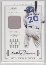 2015 Panini National Treasures Treasured Materials 82/99 Josh Donaldson #31 0af