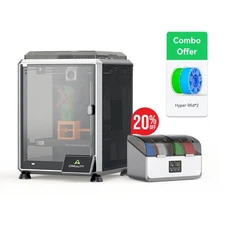 Creality K1C 3D Printer 600mm/s High Speed AI Camera + SpacePi X4 Filament Dryer