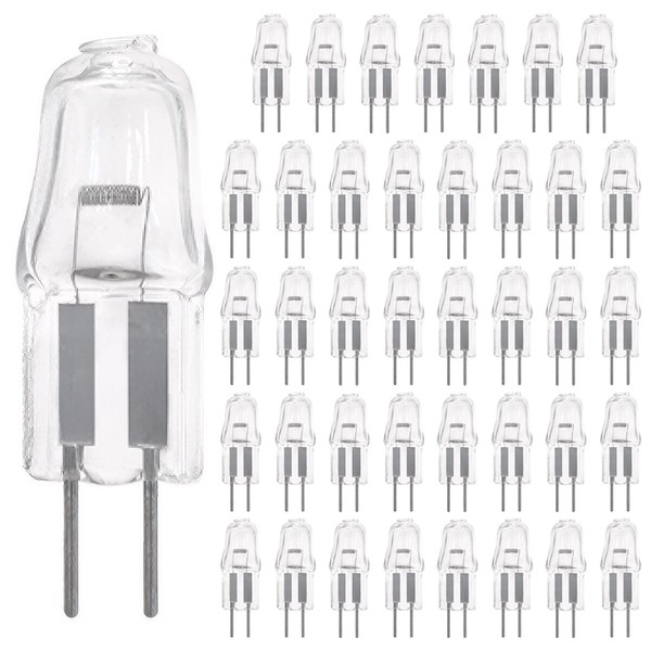 Modee G4 Halogenstiftsockellampe 10W 130Lm 2700K Warmweiß 12V 40 StüCk-image