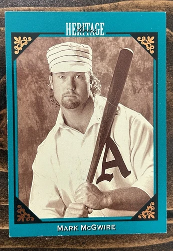 1993 Studio Heritage - Mark McGwire - #4 - Oakland Athletics  
