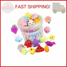 Squishies Squishy Toy 24pcs Party Favors for Kids Mochi Squishy Toy moji Kids Mi