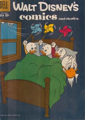 53220: DELL GOCOLLECT Walt Disney s Comics and Stories #219 VG Grade