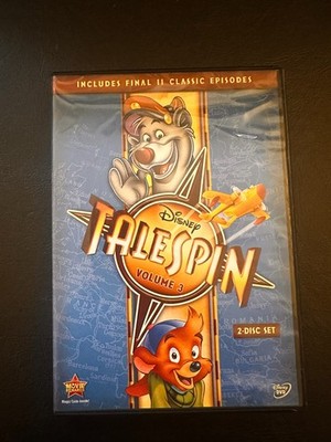 Disney Talespin: Volume 3 [DVD, 1991 2 Disc Set ]- Includes Final 11 Episodes