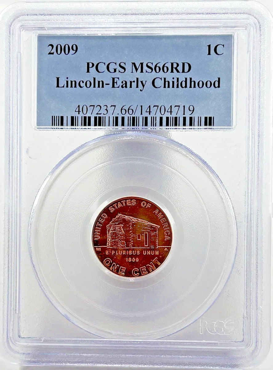 PCGS Certified MS 66 Graded 2009 Lincoln Bicentennial US Small