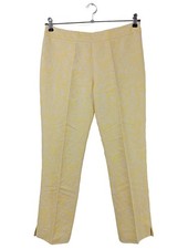 ZARA WOMAN Pantalon 7/8 Dames Pantalon T EU 38 jaune primevère-blanc