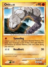 Diamond and Pearl #92/130 Onix on eBay
