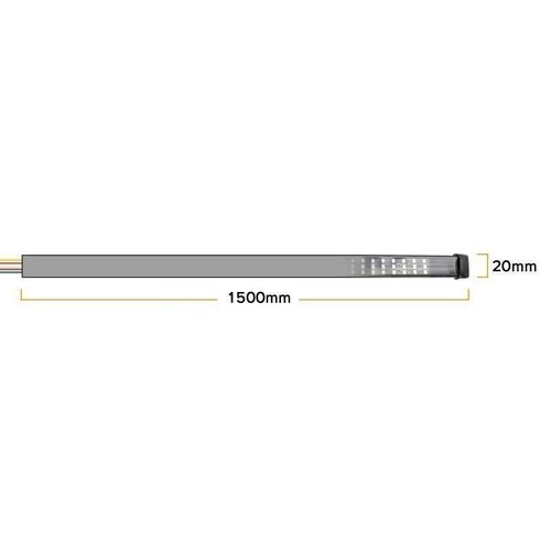 60" 3 Row 432 LED Strip Tailgate Light Bar Truck Reverse Brake Signal Tail US - Foto 12 di 12