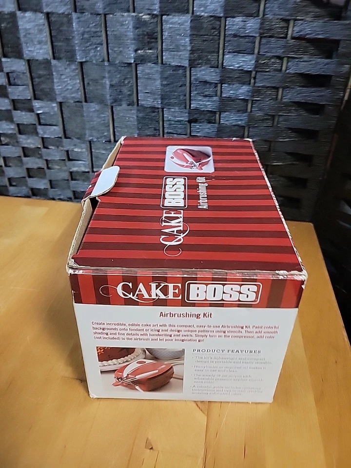 Cake Boss Airbrushing Kit Decorating Tool includes Compressor - Image 2 of 4