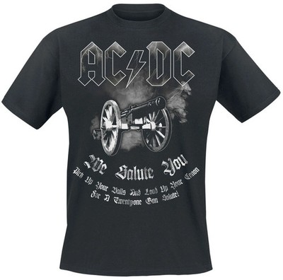 ACDC T-Shirt Herren We Salute You schwarz