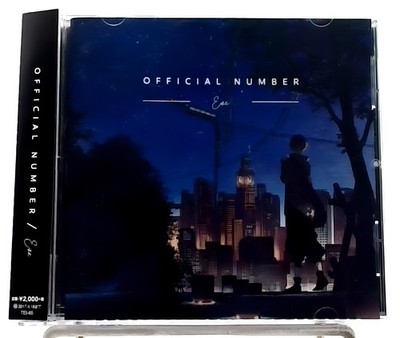 Eve CD Album OFFICIAL NUMBER OBI Utaite singer-songwriter