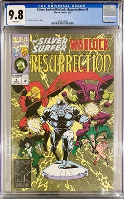 Silver Surfer/Warlock: Resurrection #1 (1993) - CGC 9.8 - Marvel, Offers Welcome