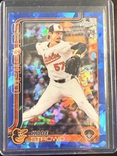 2025 Topps Chrome Update Series Sapphire Edition - Kade Strowd #USC193 (RC)