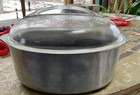Vintage Household Institute 6 Quart Aluminum Roaster Dutch Oven With Glass Lid — photo 5