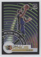 2020 Panini Donruss Optic T-Minus 3 2 1 Lime Green Prizm /149 Anthony Davis 0c6