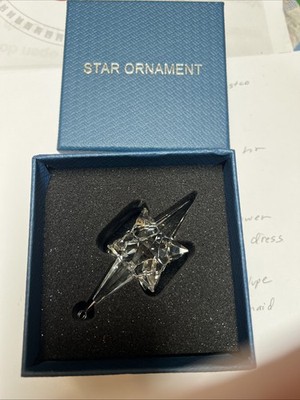 Swarovski Crystal Classic Large Star ornament #5287019 Mint & New in Box