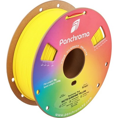 Polymaker Panchroma Matte PLA Filament, 1,75mm, 1kg - Farbton: Sunshine Yellow