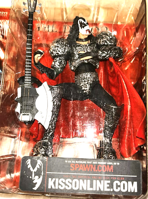 2002 McFarlane Kiss Creatures The Demon Gene Simmons Bloody Mouth