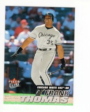 2001 Fleer Ultra Frank Thomas (HOF) #137 Chicago White Sox Free Shipping