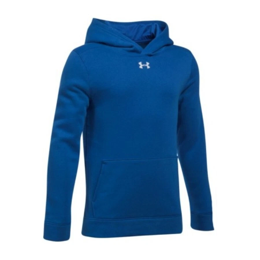 Under Armour Boys Royal UA Hustle Fleece Hoodie Our Price 25.95