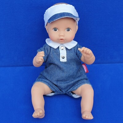 SÜSSE VINYL PUPPE 28 CM BABY DOLL GEMALTE AUGEN