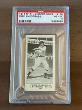 1916 M101-4 Sporting News #166 Fred Snodgrass - PSA 4