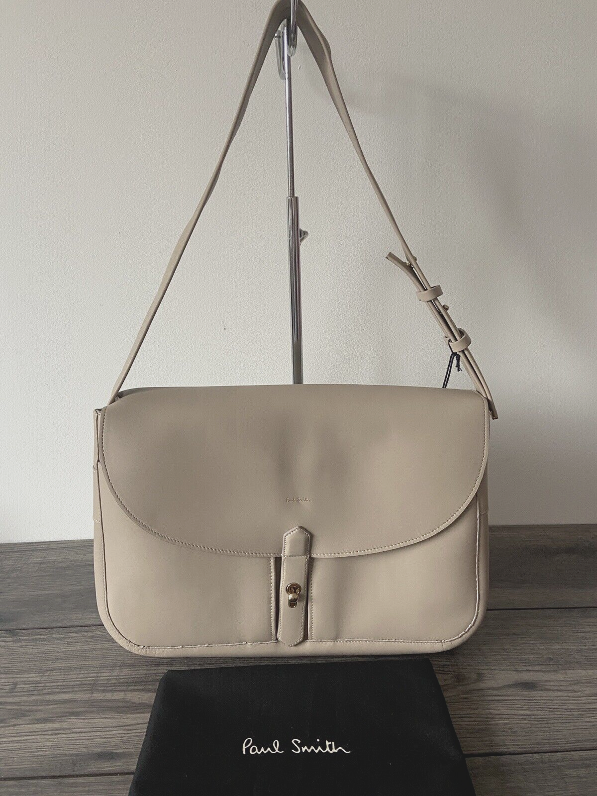PAUL SMITH LEATHER KEYHOLE BAG HANDCRAFTED IN SPAIN RETAIL £980 BNWT