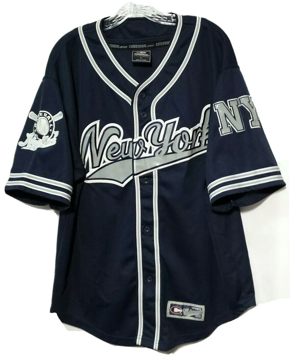 Vtg New York Yankees Baseball Jersey Mens L Large (2XL 50