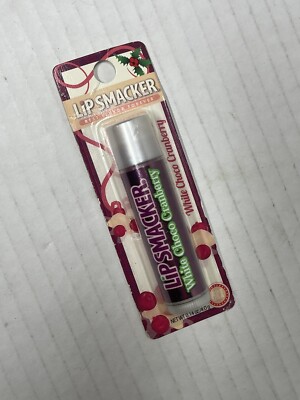 Bonne Bell Lip Smacker Lip Balm White Coco Cranberry Vintage NEW Christmas