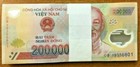 Vietnamese 10,000,000 Dong 10 Million ( 50 x 200000 Note) UNC Vietnam VND NOTE