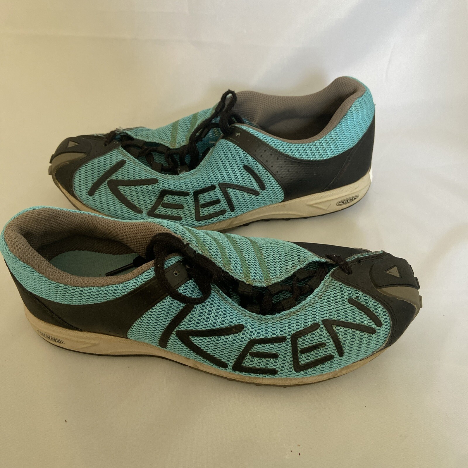 Scarpe Keen donna A86 TR atletica trail running blu taglia 8 graffi sul tacco