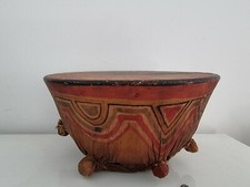 Vintage African Drum Music Instrument TOUAREG