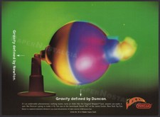 DUNCAN - WIZZZER Original 1997 Trade AD / ADVERTISEMENT / toy promo Wizzer