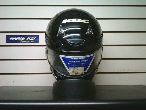 KBC TK-8 KB-8 Galaxy Snow Full Face Helmet - NEW - Black - XL