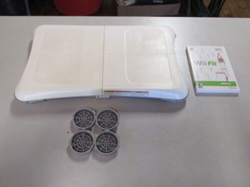 Nintendo Wii Fit Balance Board Bundle with Wii Fit Game - Picture 1 of 11