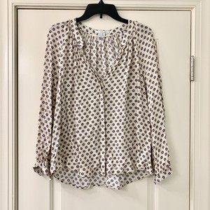 boden polka dot top