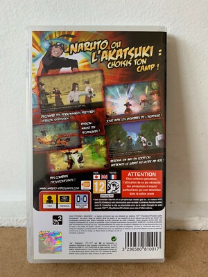 Jeu PSP Naruto Shippuden Legends Akatsuki Rising #B